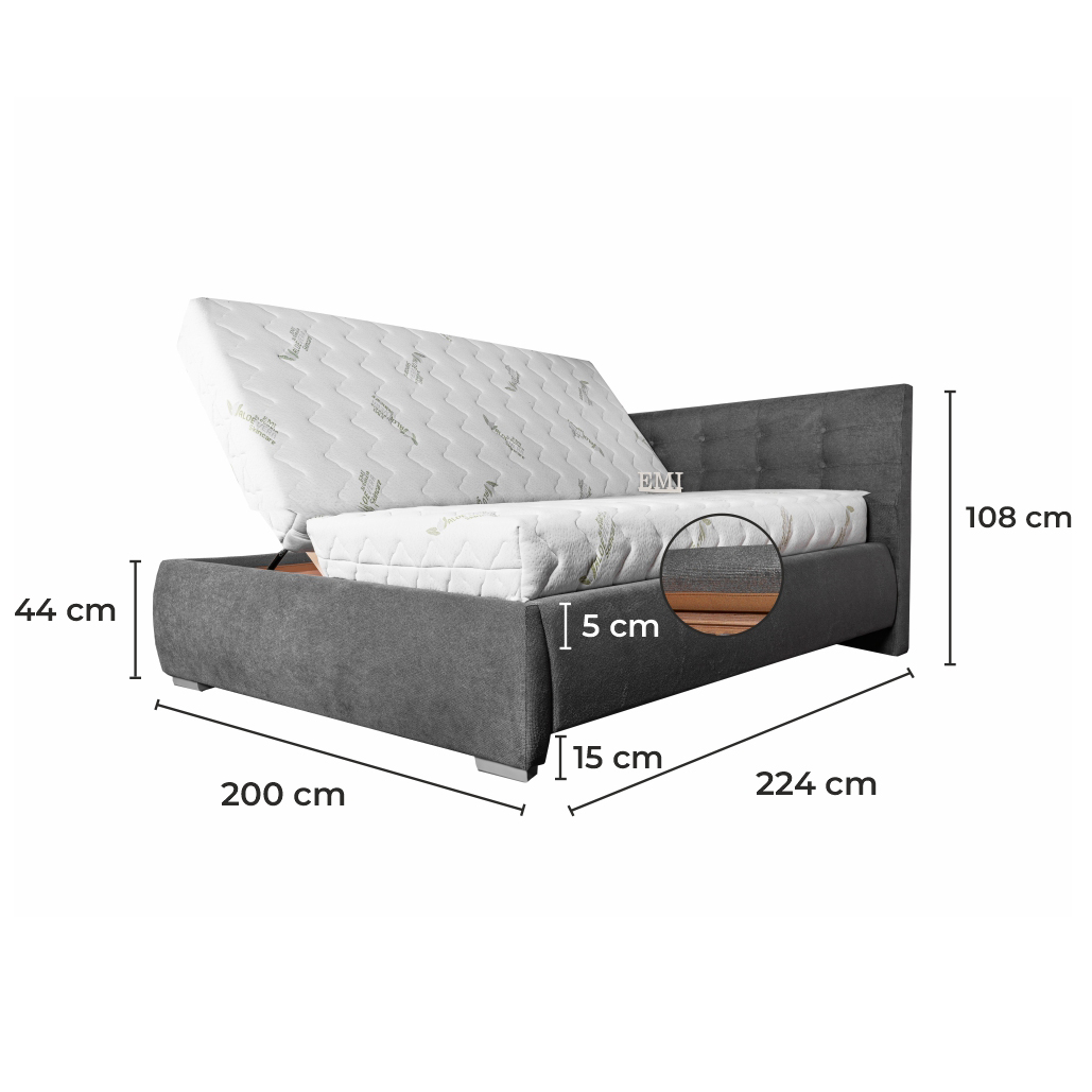 calunena_postel_aria_rozmery