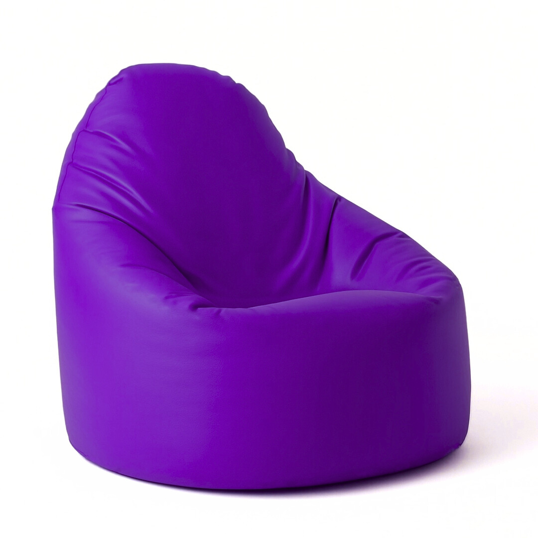Sedací vak hruška fialová EMI
