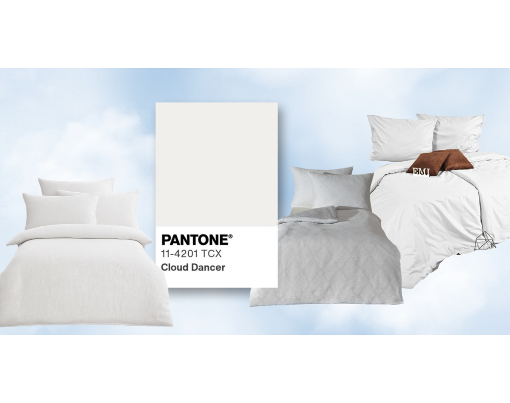 BARVA ROKU 2026 CLOUD DANCER: JEMNÁ ELEGANCE, KTERÁ PROMĚNÍ VAŠI LOŽNICI