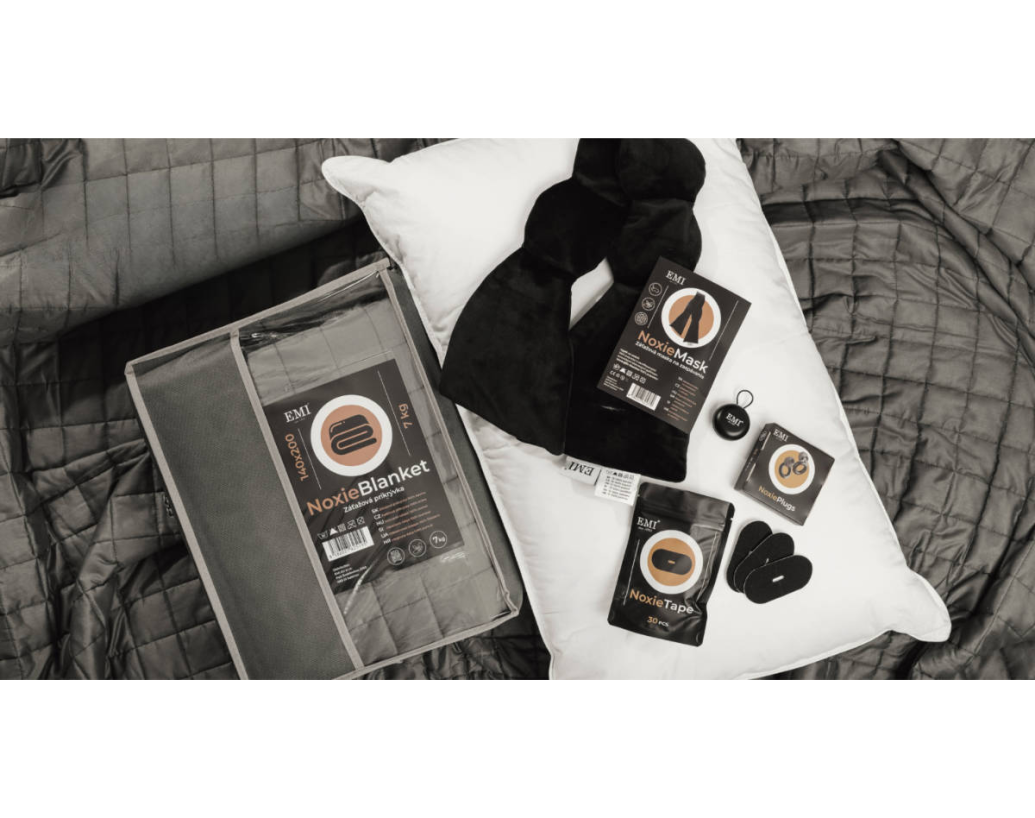 JAK ZLEPŠIT KVALITU SPÁNKU POMOCÍ KOLEKCE PRODUKTŮ NOXIE?