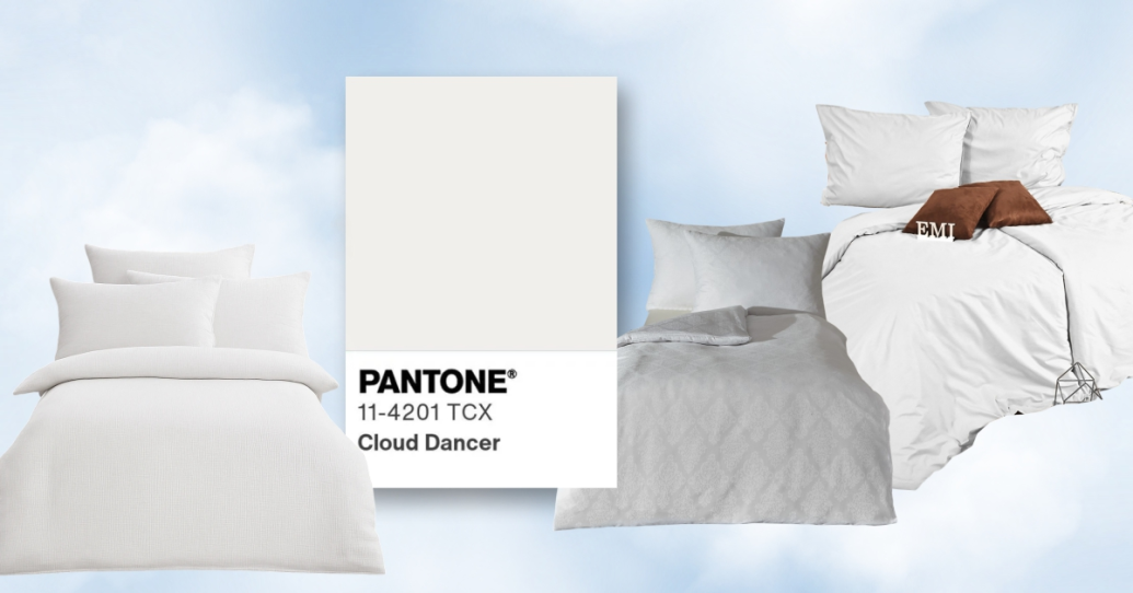 BARVA ROKU 2026 CLOUD DANCER: JEMNÁ ELEGANCE, KTERÁ PROMĚNÍ VAŠI LOŽNICI