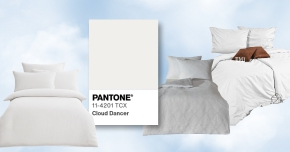 BARVA ROKU 2026 CLOUD DANCER: JEMNÁ ELEGANCE, KTERÁ PROMĚNÍ VAŠI LOŽNICI